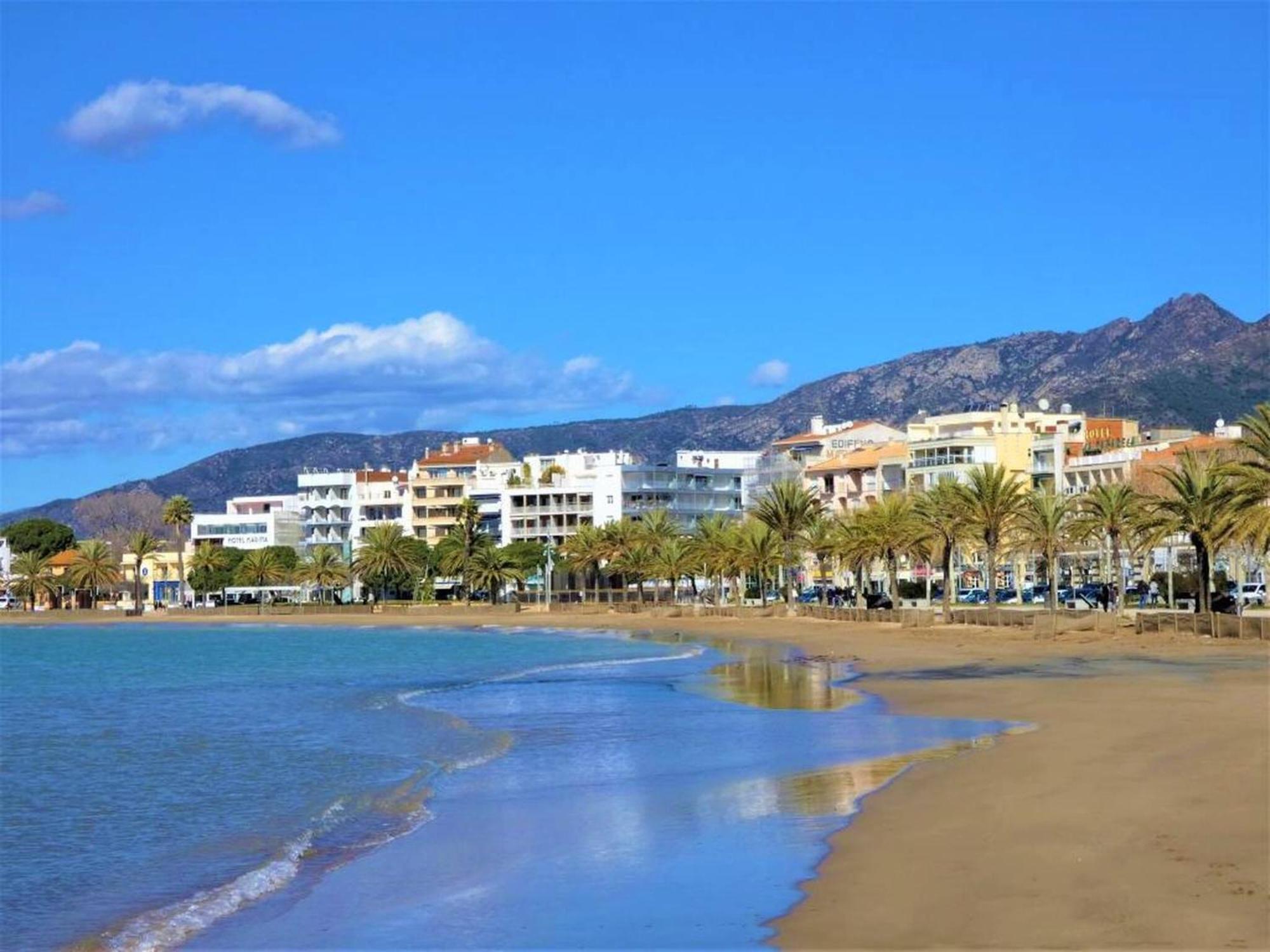Apartamento En Roses A 2 Min De La Playa Con Vistas Al Mar Av-18 Girona Exterior photo