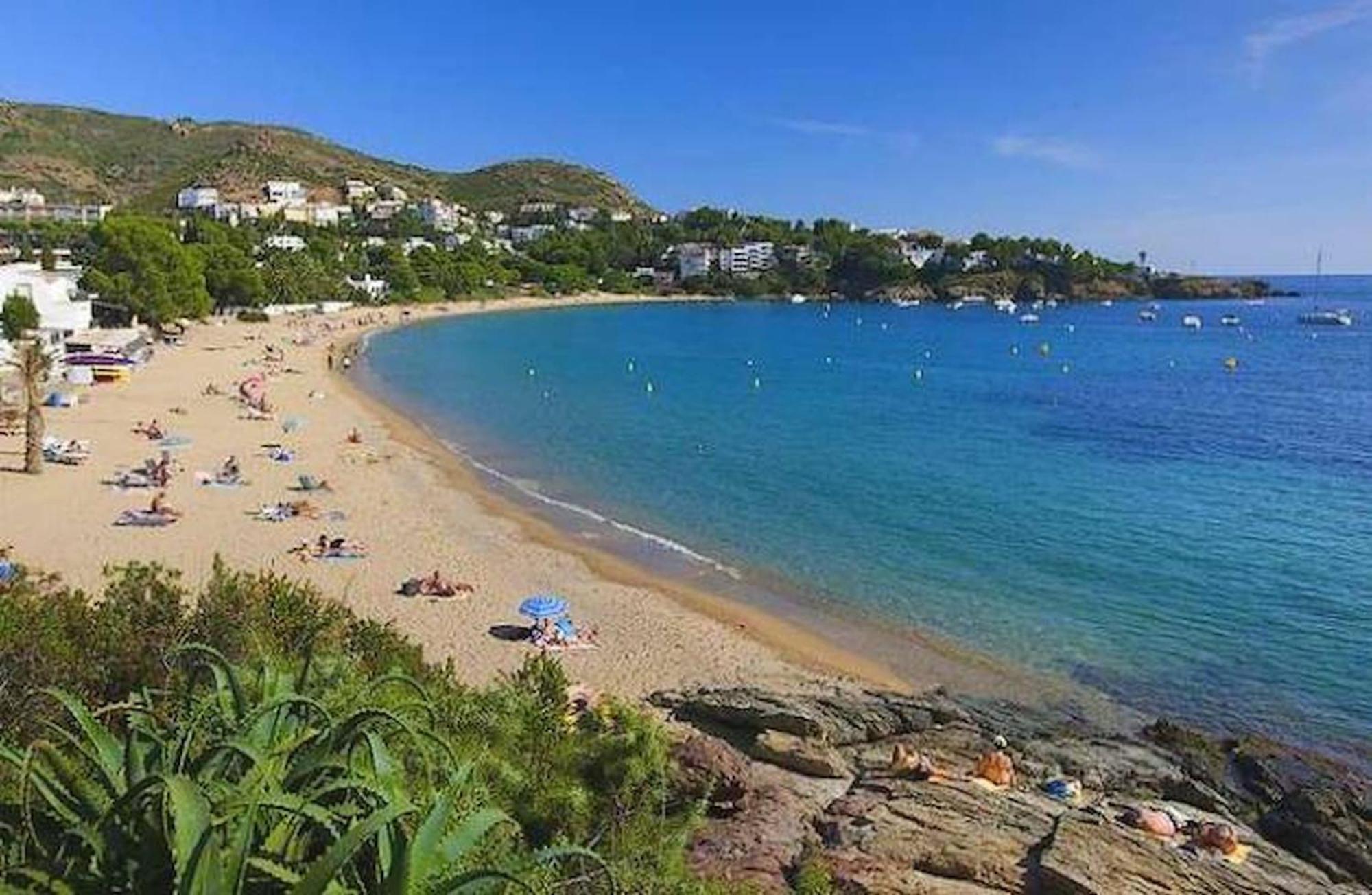 Apartamento En Roses A 2 Min De La Playa Con Vistas Al Mar Av-18 Girona Exterior photo