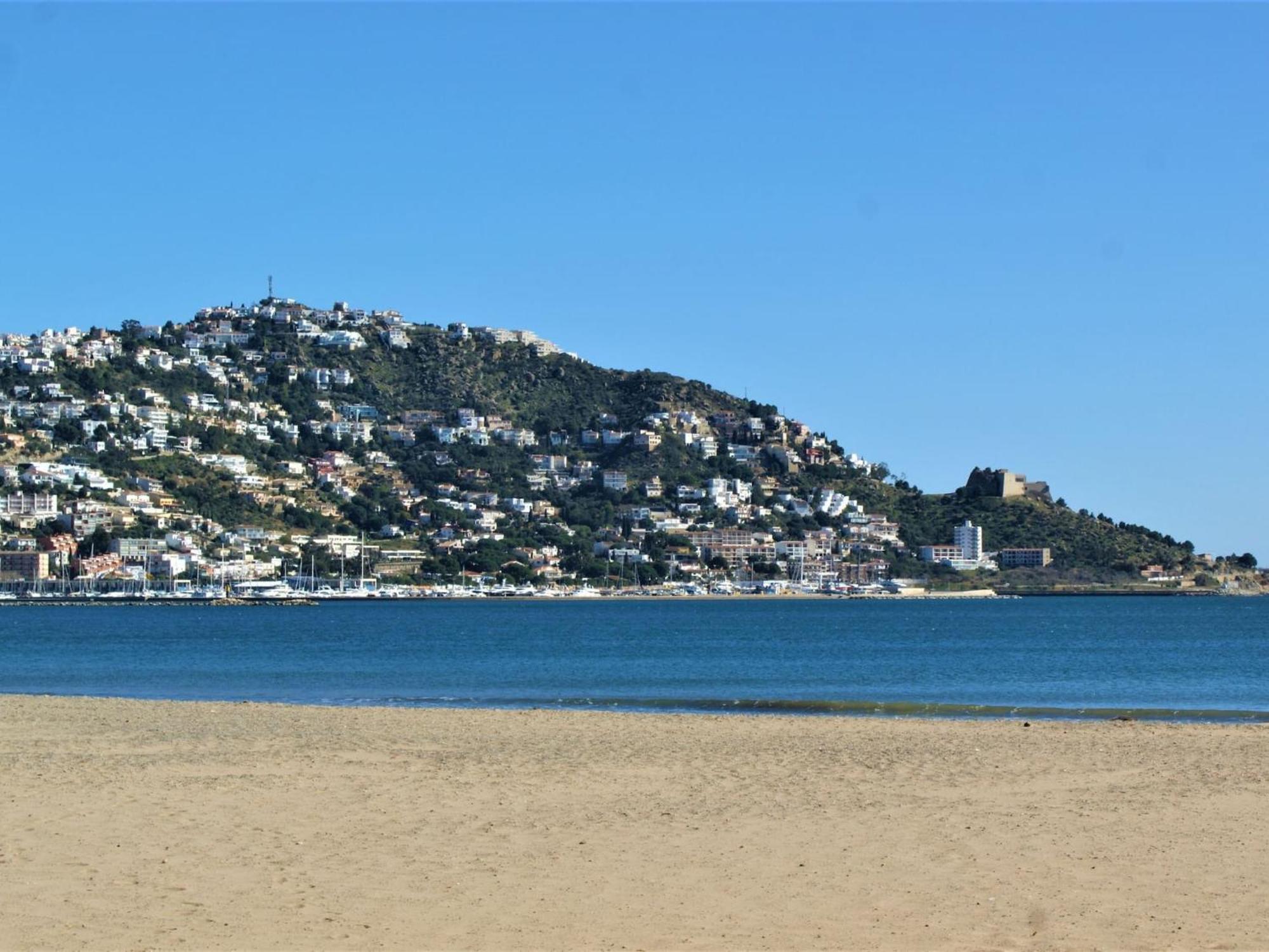 Apartamento En Roses A 2 Min De La Playa Con Vistas Al Mar Av-18 Girona Exterior photo